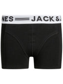 Jack & Jones Junior 3er-Pack – Boxershorts aus Bio-Baumwolle für Jungen