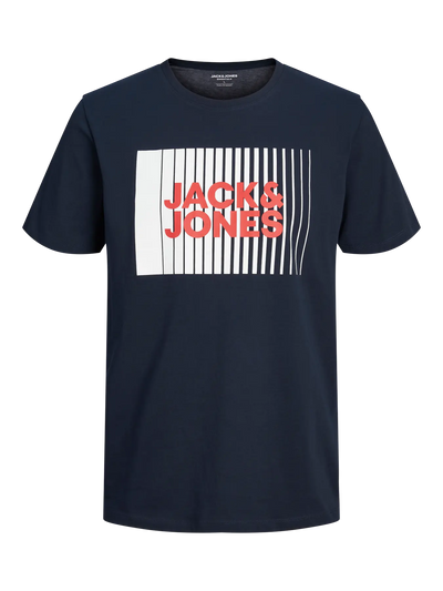 JACK&amp;JONES JUNIOR JJECORP Logo – Kurzarm-T-Shirt für Kinder (Normale Passform)