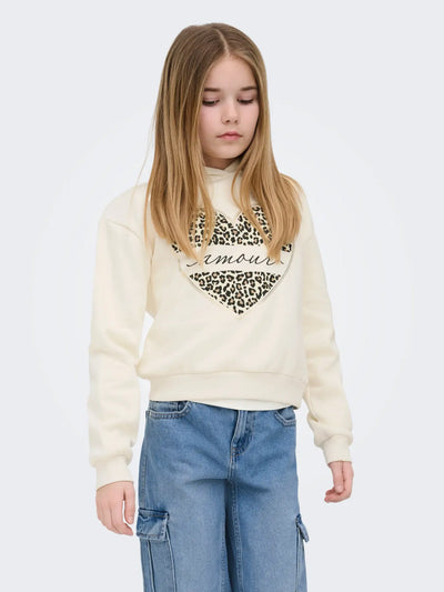 ONLY GIRLS mekana i trendi hoodie za djevojčice (KOGCOOPER)