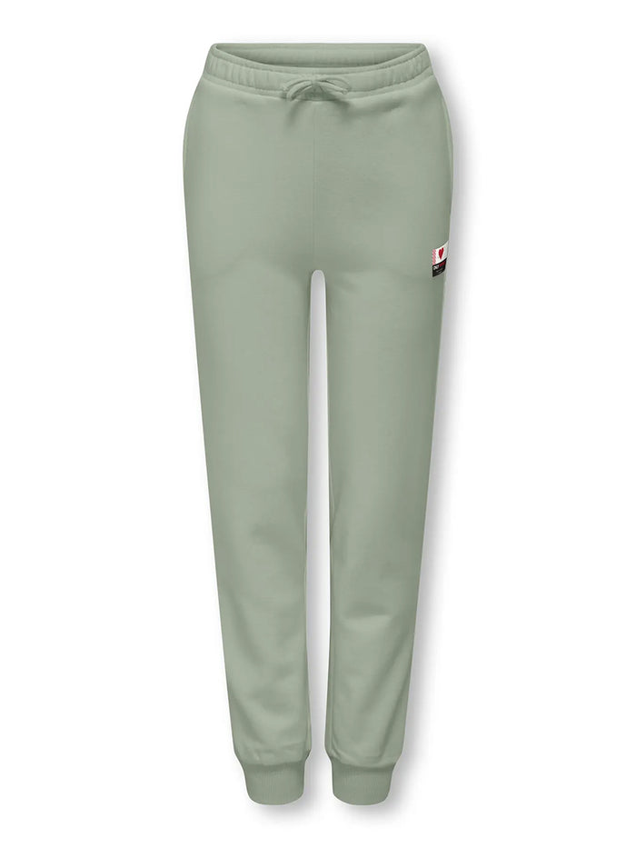 KIDS ONLY Soft Essentials jogger hlače u sage boji