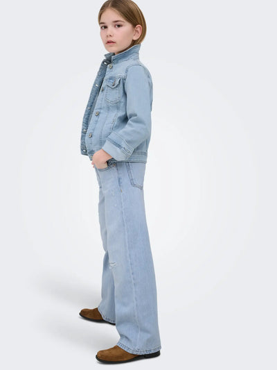 ONLY GIRLS light blue denim jakna (KOGSARA)