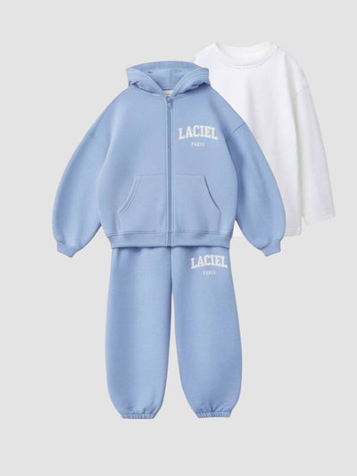 La'ciel Paris Kinder-Trainingsanzug „Winter Club“ – Set