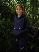 La’ciel Paris dječja trenirka s kapuljačom – crna, “kapak džep”