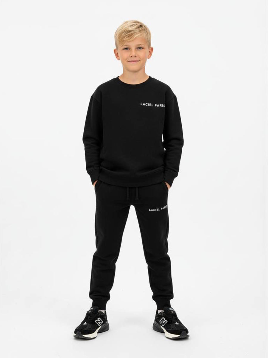 La’ciel Paris trenirka – komplet dukserica + jogger hlače, crna