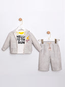 Cumino dreiteiliges Set für Jungen (6-24 M)