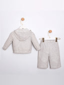 Cumino dreiteiliges Set für Jungen (6-24 M)