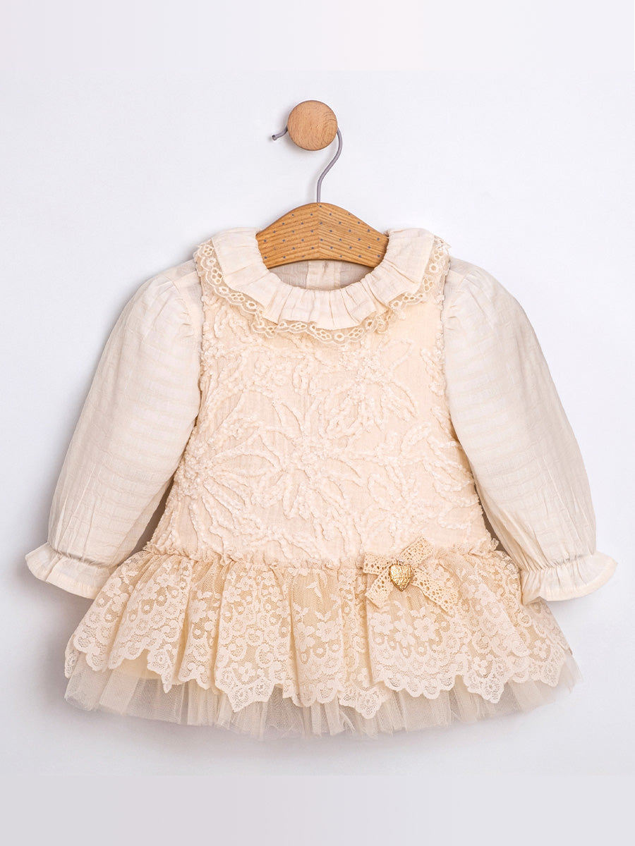 Cumino zweiteiliges Festtagsset für Mädchen (6-24 Monate)