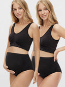 Mamalicious maternity panties (2 pcs) - OEKO-TEX