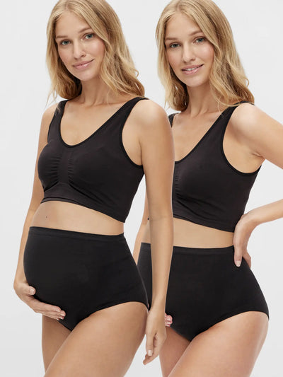 Mamalicious maternity panties (2 pcs) - OEKO-TEX
