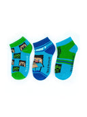 Set čarapa s motivom Minecraft (3 para)