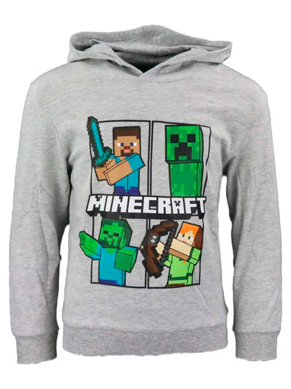Hoodie with Minecraft motif (116 to 152)