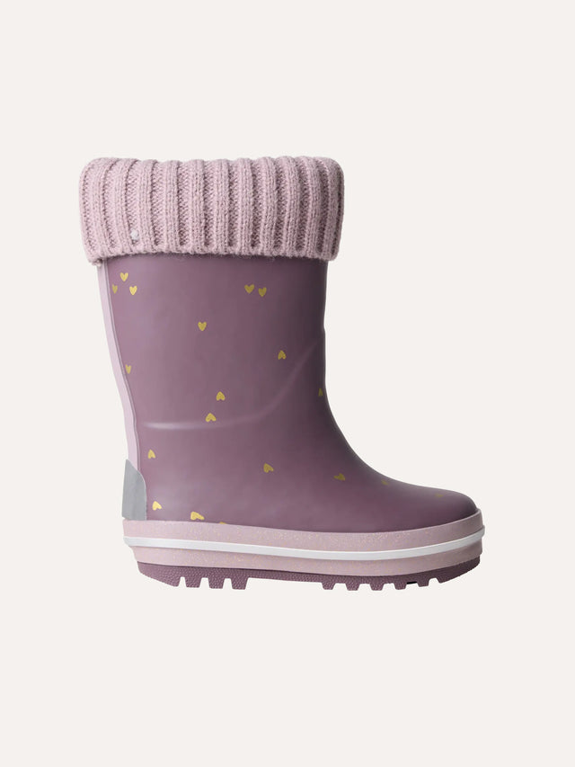 Name It Noa thermal rubber boots with wool lining