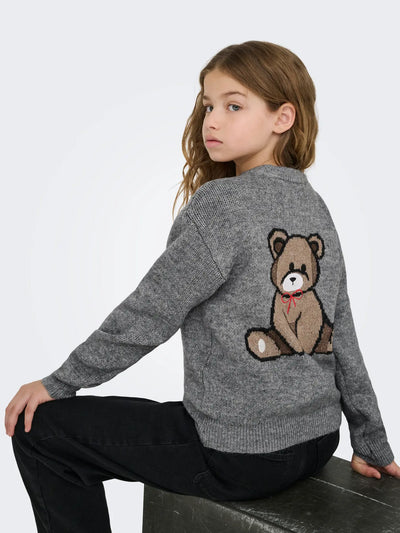 ONLY KOGBILA L/S OVZ PRINT O-NECK – dječja sweatshirt majica