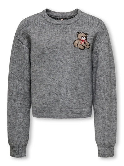 ONLY KOGBILA L/S OVZ PRINT O-NECK – dječja sweatshirt majica