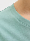 Jack & Jones Junior Bio-T-Shirt mit Pigmentprint (Mineral Blue)