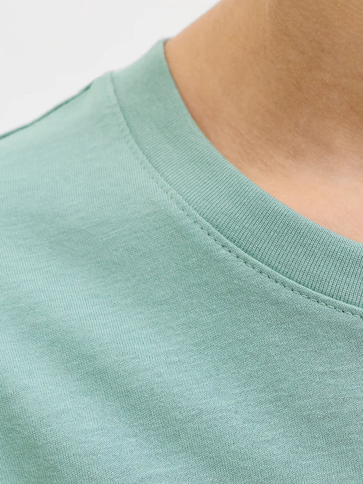Jack & Jones Junior Bio-T-Shirt mit Pigmentprint (Mineral Blue)