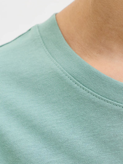 Jack & Jones Junior Bio-T-Shirt mit Pigmentprint (Mineral Blue)