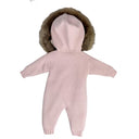 Nipperland knitted jumpsuit with open legs