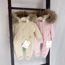 Nipperland knitted open-leg jumpsuit