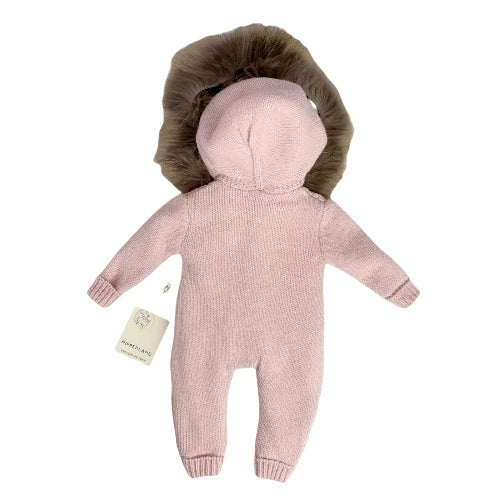 Nipperland – Gestrickter Jumpsuit mit offenem Bein