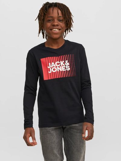 Jack&amp;Jones Langarmhemd JJECORP (BIS ZU GRÖSSE 16 G)