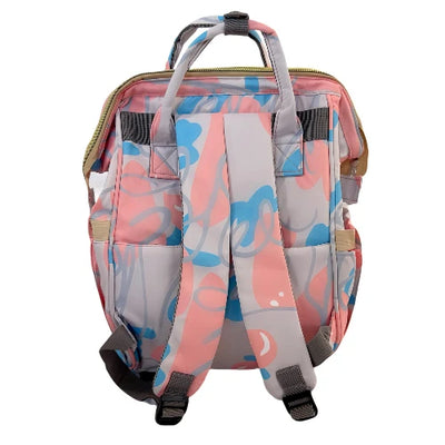 Rucksack für Mütter mit Thermo-Fächern für Babyflaschen