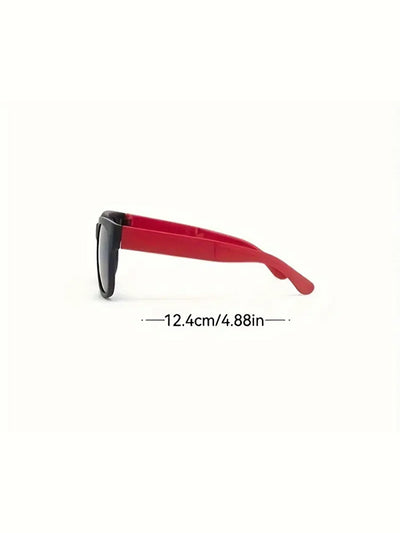 Selbstfaltende quadratische Sonnenbrille für Kinder