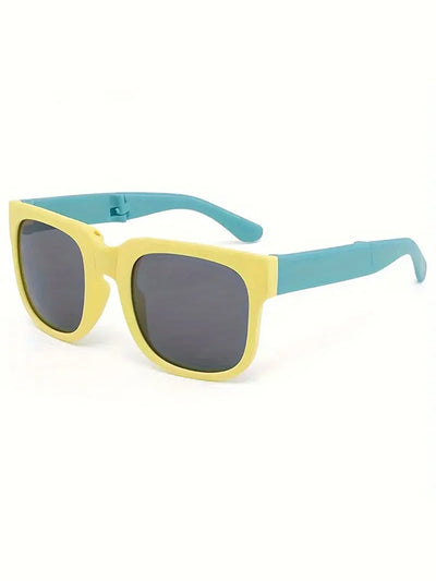Selbstfaltende quadratische Sonnenbrille für Kinder