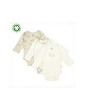 Set of 3 bodysuits - organic cotton