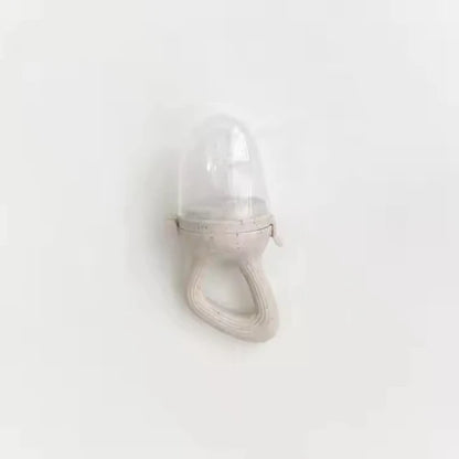 Silicone pacifier for feeding - A safe introduction to new flavors for babies from 6 months!