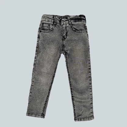 Gray denim pants for girls