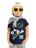 Disney Mickey Speed ​​Kinder T-Shirt – 100 % Baumwolle