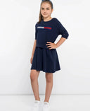 Tommy Hilfiger haljina za djevojčice – Elegantni casual dizajn - Šaramondo