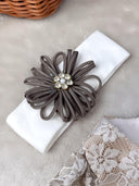 Festive set for babies - cream color