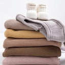VAUVA knitted set – pink and beige elegance