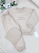 VAUVA children's tracksuit made of organic cotton - Pants, T-shirt and cap