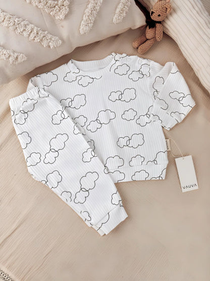Set of 2 organic cotton pajamas - Vauva (for children from 9 months to 4 years)