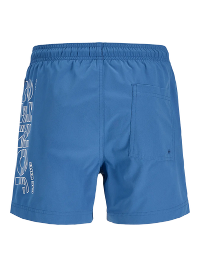 Jack & Jones Junior – Badeshorts (Blau)