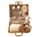 Baby gift set in an elegant case - 100% organic materials