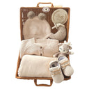 Baby gift set in an elegant case - 100% organic materials