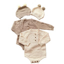 Poklon set za bebe u elegantnom koferčiću - 100% organski materijali
