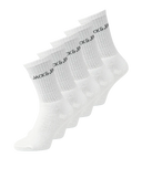 Jack & Jones Junior – Sportsocken aus recycelter Baumwolle (5er-Pack)