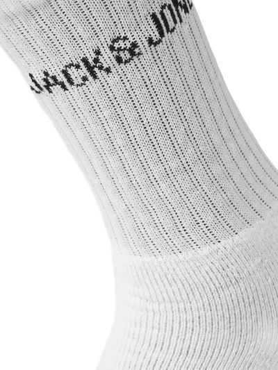 Jack & Jones Junior – Sportsocken aus recycelter Baumwolle (5er-Pack)