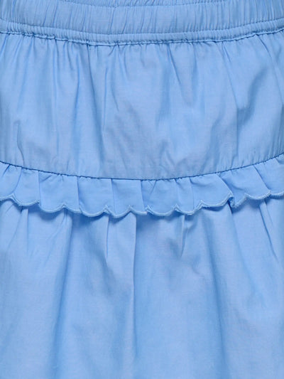 ONLY KIDS - Kinder-Skort (Kombination aus Rock und Shorts) mit Rüschen