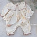 Gift set "Zeko Elegance" – 100% organic cotton jumpsuit (sizes: 56-68)
