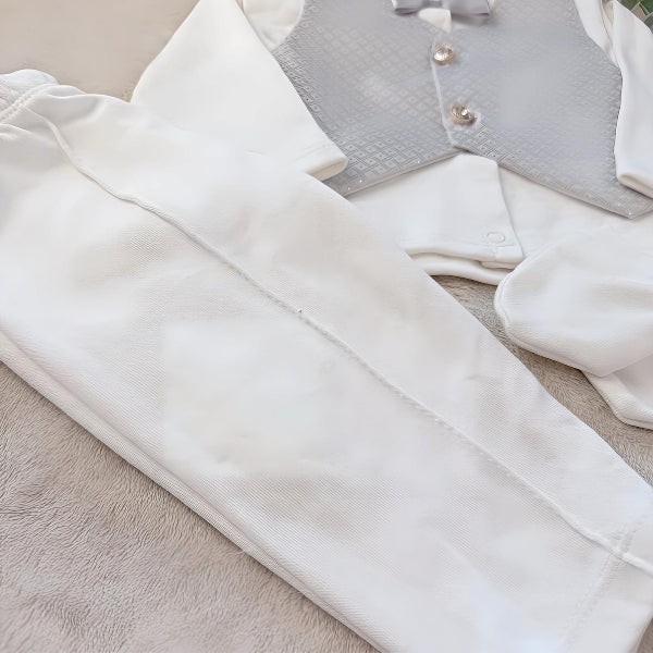 Festliches Set für die Taufe – für Jungen, 0–3 Monate