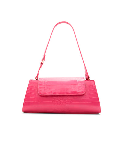 Call It Spring Handtasche in Krokodiloptik – rosa