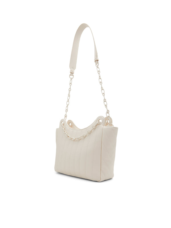 Gesteppte Tasche „Call It Spring“ – Elfenbein