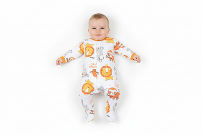 Chicco „Jungle Party“-Body mit Beinen – FSC®- und OEKO-TEX®-zertifiziert