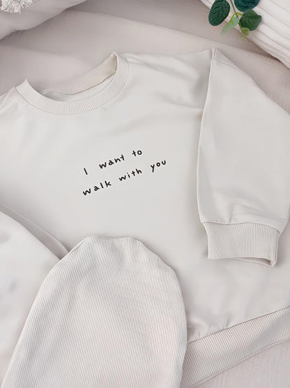 VAUVA children's tracksuit made of organic cotton - Pants, T-shirt and cap